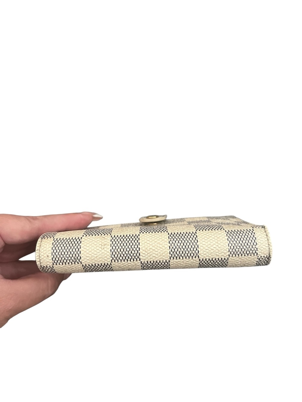 LOUIS VUITTON Damier Azur Portefeuille Viennois Kisslock Wallet - Picture 3 of 14